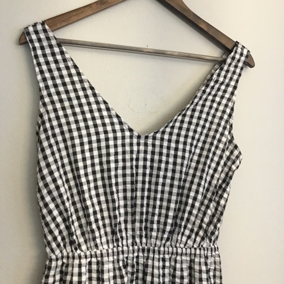 Chloe + Rene Boho Check Pattern Sleeveless Textured Maxi Dress Size M - Picture 4 of 12